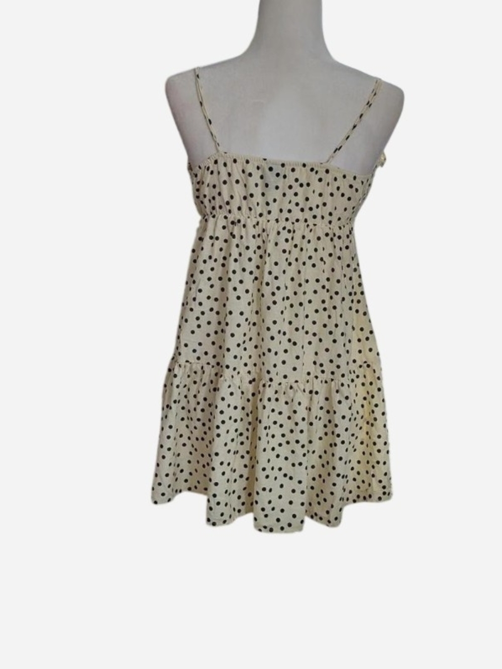 wild fable Cream Polka Dot Mini Dress - Picture 3 of 10